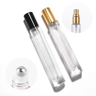 China Latest Eco - Friendly Perfume Roller Bottles Travel Size 10 ml Mini Spray Perfume Bottle With Cute Round Cap for sale