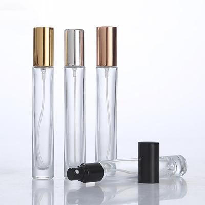 China 15ml Empty Glass Eco-friendly Luxury Perfume Bottles Wholesale Portable Round 5ml 10ml Glass Spray Perfume Bottle for sale