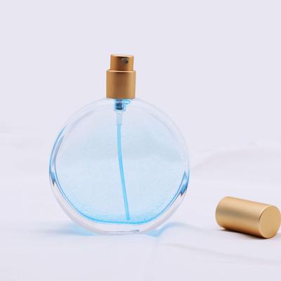 China Eco-friendly Luxury Perfume Bottle 50ml Glass Perfume Sprayer Dispenser Travel Spray Empty Perfume Bottles for sale