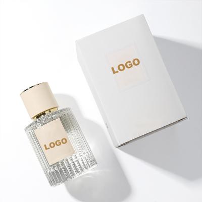 China Custom Logo Luxury Cylinder 30ml 50ml 100ml Empty Glass Perfume Spray Bottle Eco-friendly With Box Packing for sale