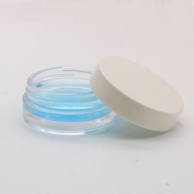 China 5g 10g 15g 20g Mini Glass Jar For Eye Luxury Cosmetic Cream Packaging Small Empty Clear Space Eco-friendly for sale