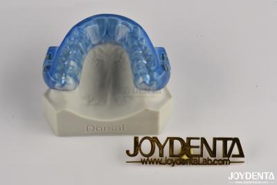 China Custom Fitted Adjustable Anti Snoring Mouthpiece / Snore Mouthguard All Night Comfort for sale