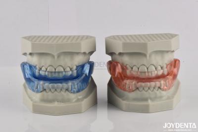 China Custom Fitting Sleeping Aid Mouthpieces Dental Appliance To Stop Snoring for sale