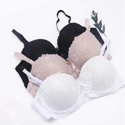 China Dropshipping Breathable Push Up Sexy Lingerie Gather Plus Size Bras For Fat Women for sale