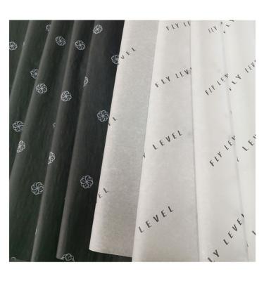 China Custom Wholesale High Quality Moisture Proof Tissue Paper Wrapping Paper Printed Logo Wrapping Paper for sale