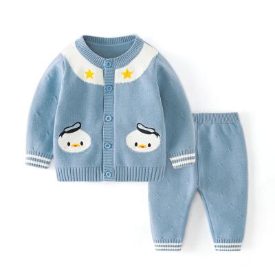 China 100% Cotton Anti-shrink Advanced Custom Knitting Pattern Sweater Knitting Children's Cartoon Jacquard Pattern Can Be Customized Sweater for sale