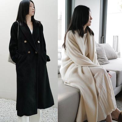 China High Quality Hand-sewn Winter Long Alpaca Fur Coat Women's Swap Jacket Cross Breathable Fashion Europe Peru for sale