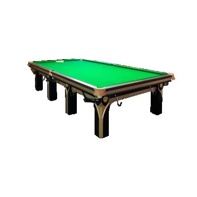 China Real Leather Pocket Xingjue Billiards Slate Pool Table 12ft for sale