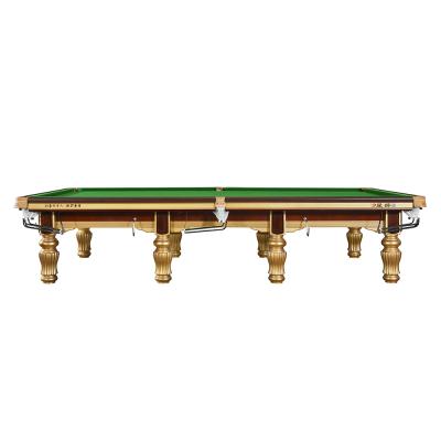 China High quality real leather pocket snooker and billiard tables for sale