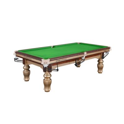 China Leather Pocket Cheap Price Wood Block 8ft Billiard Table for sale