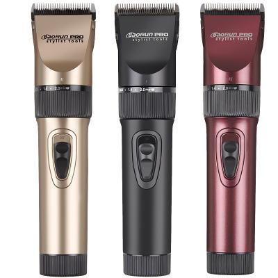 China Baoun X7 Professional Car Hair Trimmer Large Capacity Lithium Batteries Electric Hair Clipper for sale