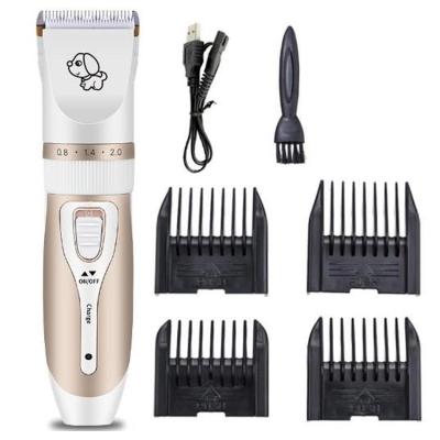 China Household Electric Push-Shear Pet Hair Trimmer Dog Shaver for sale