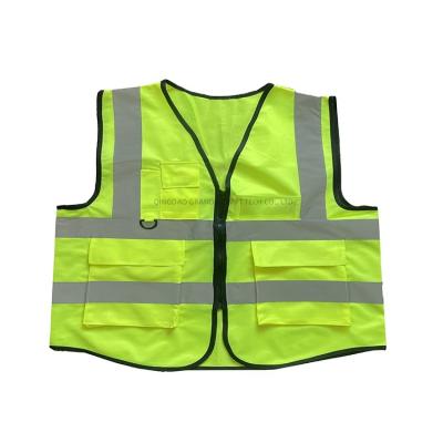 China Safety Clothing Hi Vis Personal Protective Chaleco Work Reflective Vest With Reflective Straps for sale