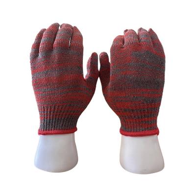 China Durable Hot Selling Soft Garden Working Industrial Safety Work Protection Cotton Knitted Gloves for sale