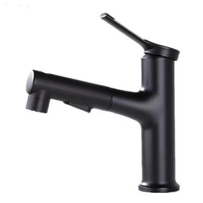 China Bathroom Faucet Chrome Basin Thermostatic Faucet Faucets Hot And Cold 2 Function Pull Out Hot And Cold Mixing Faucet for sale