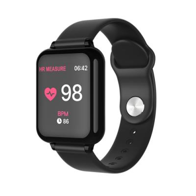 China Wholesale IP67 Touch Screen Factory B57 Smart Watch Wristband Fitness Tracker Heart Rate Monitor Smart Waterproof Wristband for sale