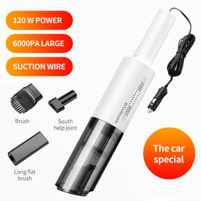 China 6000pa Power Home Vehicle Portable High Dry Wet Cleaning Car Automobile Smart Cable Cordless Vacuum Cleaner for sale