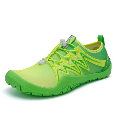 China 2023Factory Wholesale popular quick-drying men's and women's barefoot mesh beach rubber anti-skid sports walking water shoes for sale