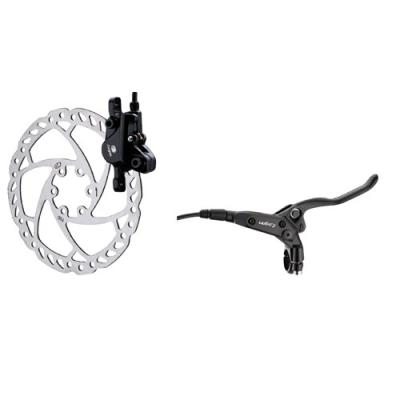 China BMX Brake Lever Cast Iron Forged Bracket 3 Finger Design And Forged Alloy Caliper Disc Brake for sale