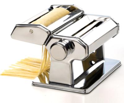 China Sustainable Italia Spaghetti machine manual Pasta noodle maker Homeuse Noodles machine stainless steel 2mm and 6mm blade for sale