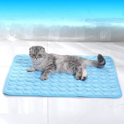 China Pets Breathable PP Summer Soft Cooling Ice Sleep Pad Comfortable Wholesale Cotton Soft Cooling Pad for sale