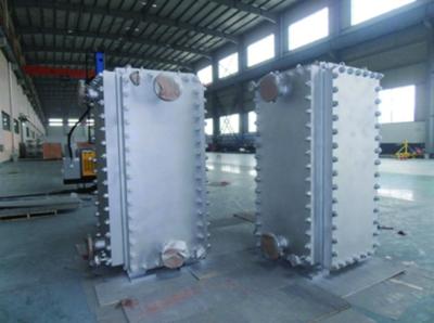 China Cement Industries Welded Plate Heat Exchanger Nickel Based Alloy for sale