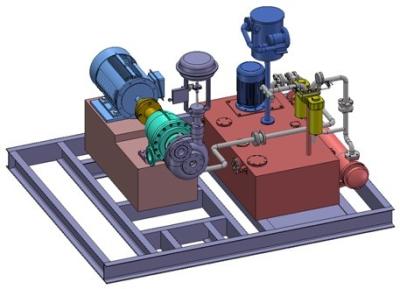 China High Pressure Liquid Hydraulic Turbo Expander Generator Improved Overall Energy Efficiency for sale