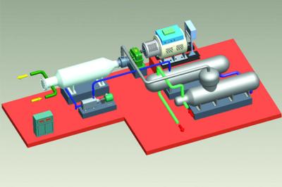 China High Capacity Organic Rankine Cycle Power Generation For Petrochemical Industry for sale