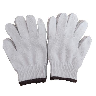 China Breathable 500g Knitted Wear Resistant Construction Work Protection Cotton Gloves for sale