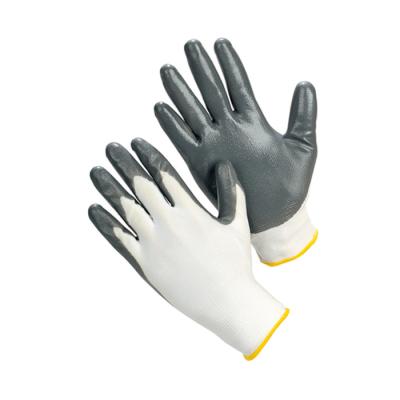 China Cheap Repair Work Nitriles Dipped Gloves for sale