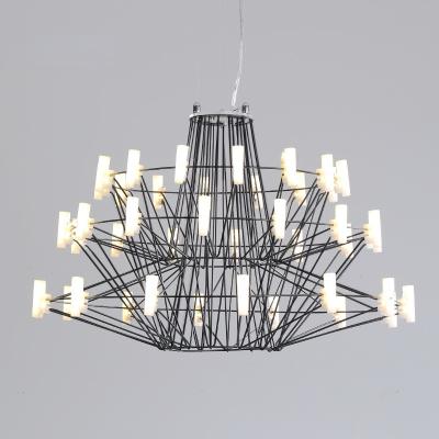 China Creative Living Room Post-Modern Chandelier Luxury Designer Restaurant Coppelia Chandelier(WH-MI-327) for sale