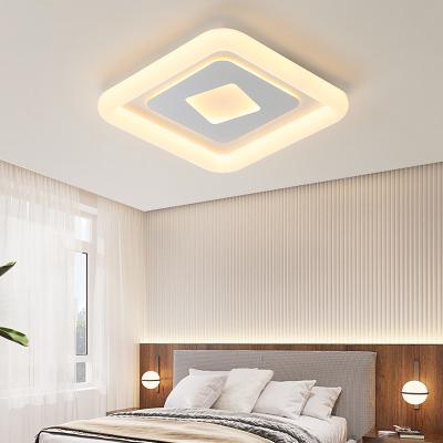 China Nordic Living Room Recessed Led Ceiling Lights Rectangular Simple Modern Whole House Lamps(WH-MA-212) for sale