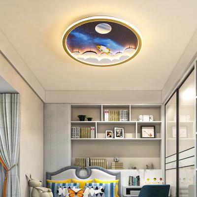 China Modern Simple Ceiling Lights For Children's Room Boys Girls Designer astronaut Ceiling Light(WH-MA-293) for sale