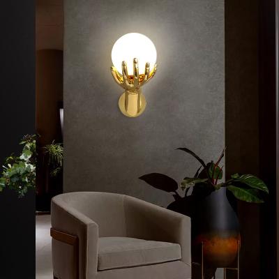 China Modern Bedroom corridor Wall Lamp Luxury Living room  Art Designer Creative ackground Wall Lamp(WH-OR-255) for sale