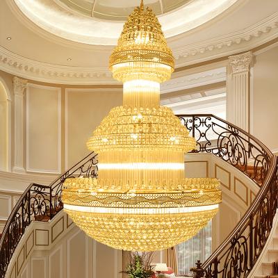 China Luxury Big Size empire crystal chandelier for Hotel Project Lighting (WH-NC-01) for sale