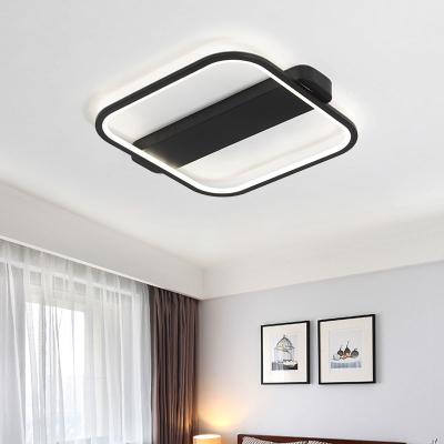 China Indoor ceiling light fixtures Square LED ceiling chandelier lights led lamp (WH-MA-105) for sale