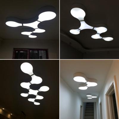 China Modern Led Ceiling Lights For Indoor Lighting plafon led Cells shape Ceiling Lamp Fixture (WH-MA-134) for sale