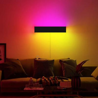 China Living Room Remote Control Colorful Bedroom Bedside rgb wall light (WH-OR-52) for sale