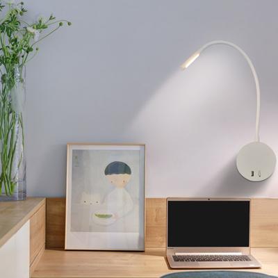 China led wall lights switch light lighting for room bedside Study room night flexible wall light （WH-OR-130) for sale