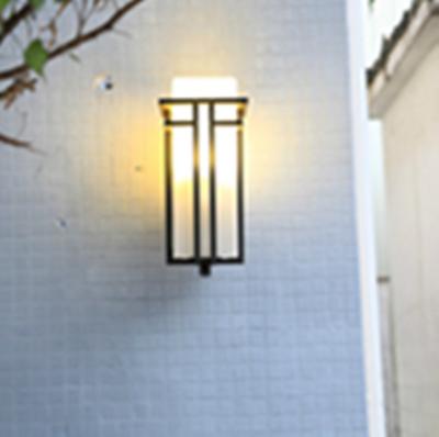 China European Outdoor Wall Lamp Waterproof Outdoor exterior wall light black(WH-HR-92) for sale