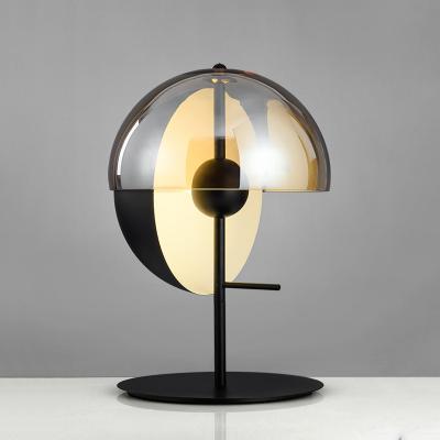 China Bedside LED Table Lamps Nordic Postmodern Glass Table Light Theia Table Lamp(WH-MTB-152) for sale