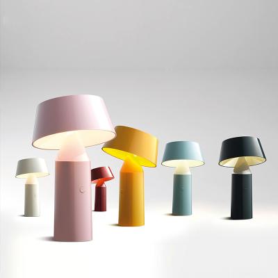 China Modern Metal Led Table Decoration Lamp Multiple Color Bicoca Table Lamp(WH-MTB-167) for sale