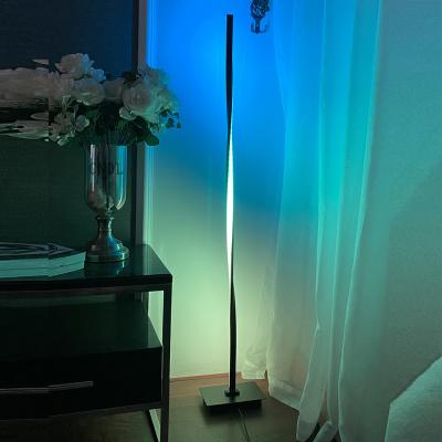 China Modern LED Floor Lamps Lighting Living Room Floor Lamp Bedroom Bedside Dimming corner floor lamp（WH-MFL-02) for sale