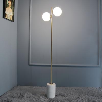 China Nordic LED Floor Lamp Corner LED Floor Light Marble Bedroom Lamp simple floor lamp(WH-MFL-69) for sale