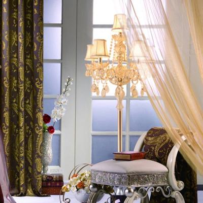 China European floor lamps living room bedroom study wedding luxury crystal Floor lamp(WH-MFL-83) for sale