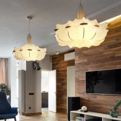 China Postmodern Silk Hanglamp For Living Room Bedroom Dining Room Home Decor Zeppelin Chandelier(WH-MI-93) for sale