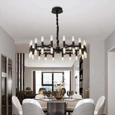 China Simple postmodern Model Room LED Pendant Lights Living Room Study sputnik Draven LED Chandelier(WH-MI-108) for sale