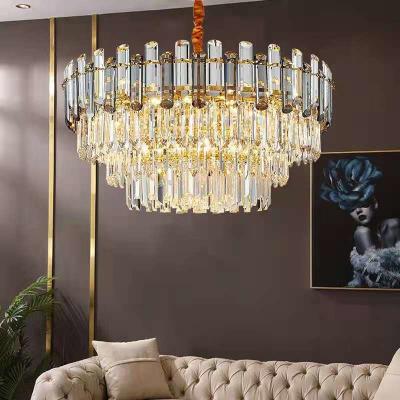 China Creative Led Chandelier For Live Room 2021 Luxury Crystal Lamp Rectangle princess chandelier(WH-CY-217) for sale