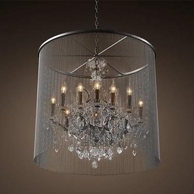 China Vintage Crystal Chandelier Lighting Rustic Candle Maria Theresa Chandelier（WH-CI-119) for sale