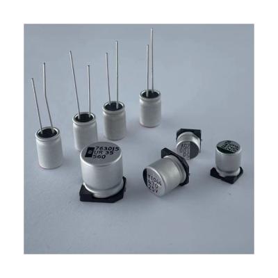 China Low price large capacity CD1C227M6L07KVR280 16V220UF 6.3mm*7.7mm aluminum electrolytic capacitor 5000hours for sale